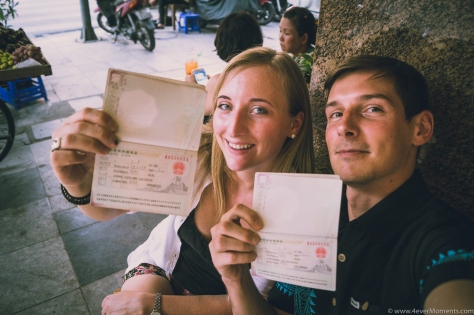Got the visas! Ready to hit the road!